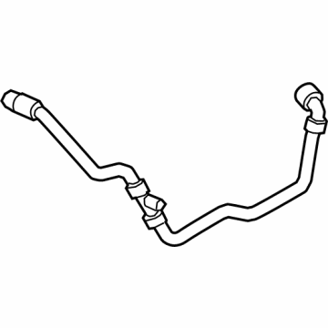 OEM 2020 BMW X5 LINE FROM RADIATOR - 17-12-9-894-777