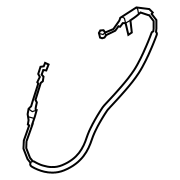 OEM 2021 BMW M235i xDrive Gran Coupe BOWDEN CABLE, OUTSIDE DOOR H - 51-22-7-474-336