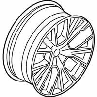 OEM 2020 BMW 750i xDrive DISK WHEEL, LIGHT ALLOY, IN - 36-11-8-090-097