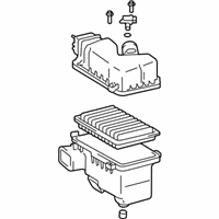 OEM 2010 Toyota Sienna Cleaner Assembly, Air W - 17700-0P072