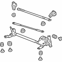 OEM 2010 Honda Accord Link, FR. Wiper - 76530-TE0-A01