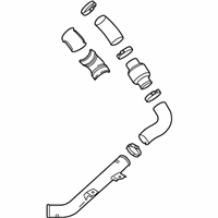 OEM Kia Forte Hose&Pipe Assembly-I/C I - 282502B721