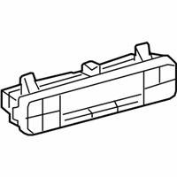 OEM 2017 Toyota Corolla Dash Control Unit - 55900-02A30