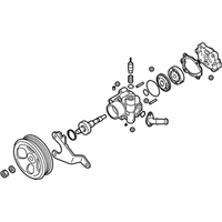 OEM 2015 Infiniti Q40 Power Steering Pump Assembly - 49110-JK01A