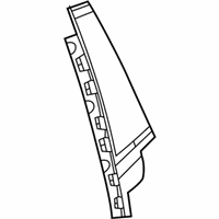 OEM 2021 Jeep Compass APPLIQUE-C Pillar - 68246272AC