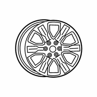 OEM Ram 1500 Aluminum Wheel - 5YD591UWAA