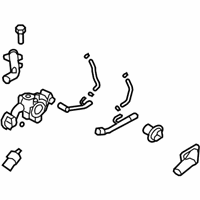 OEM 2007 Hyundai Santa Fe Control Assembly-Coolant Temperature - 25600-3E200