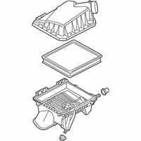 OEM 2015 Chevrolet Malibu Air Cleaner Assembly - 22897041