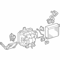 OEM 2004 Toyota Highlander Evaporator Assembly - 87050-48120