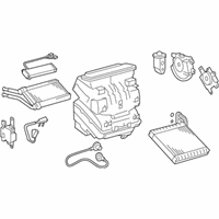 OEM Toyota AC & Heater Assembly - 87050-0R030