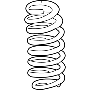 OEM 2022 Acura TLX Spring, Rear - 52441-TGV-A02