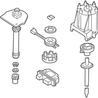 OEM 1990 GMC G2500 Distributor - 1103725