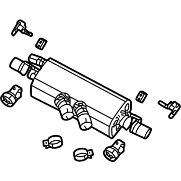 OEM 2021 Jeep Wrangler EXHAUST - 68483791AI