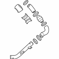 OEM Hyundai Elantra Pipe & Hose Assembly-Turbo Changer WATERFEED - 28250-2B720