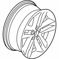 OEM 2013 Ford Explorer Wheel, Alloy - BB5Z-1007-A