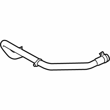 OEM Ford Transit-350 HOSE - HEATER WATER - LK4Z-18472-H