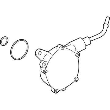 OEM 2021 Lexus ES350 Pump Assembly, Vacuum - 29300-0P011