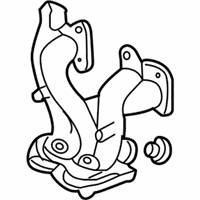 OEM 2001 Nissan Sentra Manifold Assembly-Exhaust (BOM Only) - 14002-6M400