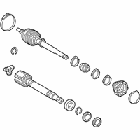 OEM 2021 Lexus NX300 Shaft Assembly, Front Drive - 43410-78030