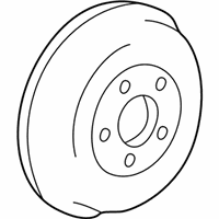 OEM Chevrolet Equinox Drum Asm, Rear Brake - 10304169