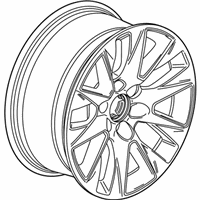 OEM 2021 Chevrolet Tahoe Wheel, Alloy - 84570309