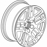 OEM 2021 Chevrolet Silverado 1500 Wheel, Alloy - 23376225