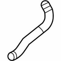 OEM 2005 Ford E-350 Club Wagon Lower Hose - 4C2Z-8286-FD