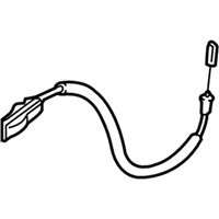 OEM 2020 BMW X1 Bowden Cable, Door Opener, Front - 51-21-7-349-494