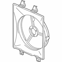 OEM 2003 Acura MDX Shroud, Air Conditioner - 38615-RDJ-A00