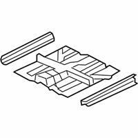 OEM 2009 Honda Civic Floor, FR. - 65100-SNF-A01ZZ