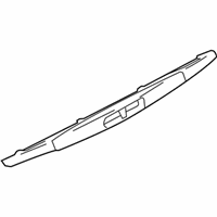 OEM 2013 Nissan Quest Back Window Wiper Blade Assembly - 28790-ED000