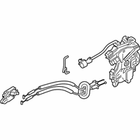 OEM 2020 Kia Forte Front Door Latch Assembly - 81310M7100