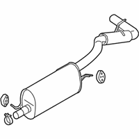 OEM 2022 Ford Ranger Muffler & Pipe - KB3Z-5230-B