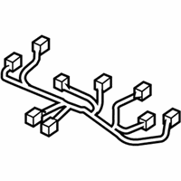 OEM Honda Civic Sub-Wire Harness, Air Conditioner - 80650-S6D-G40