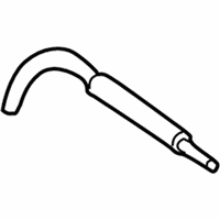 OEM Toyota Sienna Overflow Hose - 16472-0A040