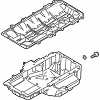 OEM 2021 Ford Mustang Oil Pan - KR3Z-6675-A