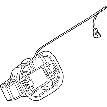 OEM Hyundai HOUSING-FUEL FILLER DR - 81595-K5000