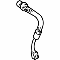 OEM Pontiac GTO Hose, Rear Brake Intermediate - 92057158