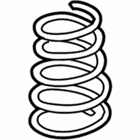 OEM 2012 Toyota Camry Coil Spring - 48231-06540