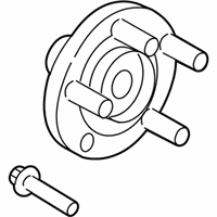 OEM 2011 Lincoln MKX Front Hub - BT4Z-1104-A