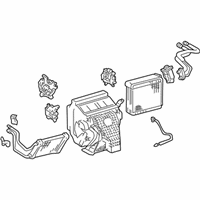 OEM Lexus Radiator Assy, Air Conditioner - 87050-48141