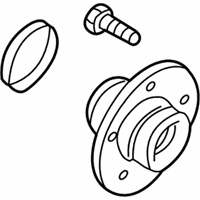 OEM 2002 Infiniti I35 Rear Axle Hub Assembly - 43200-2Y000