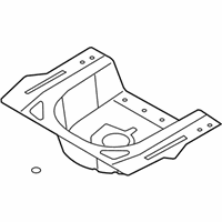 OEM 2008 Hyundai Sonata Panel Assembly-Rear Floor, Rear - 65513-0A000