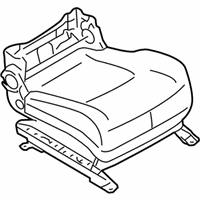 OEM 2009 Nissan Murano Cushion & Adjuster Assy-Front, RH - 873A2-3ZG0B