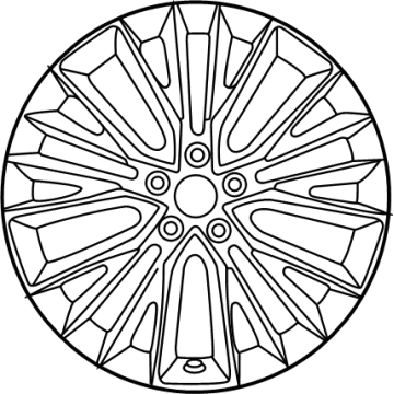 OEM 2022 Lexus NX450h+ WHEEL, DISC - 42611-78190