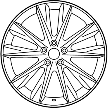 OEM Lexus NX450h+ WHEEL, DISC - 42611-78270