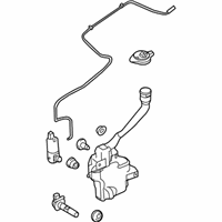 OEM 2019 Ford Taurus Reservoir Assembly - DA5Z-17618-D