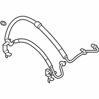 OEM 2012 BMW M6 Power Steering Pressure Hose - 32-41-2-284-412