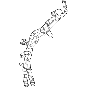 OEM 2017 Jeep Compass HOSE/TUBE-Oil Cooler Pressure And Ret - 68299326AB