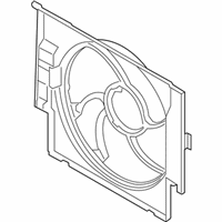 OEM 2017 BMW 328d Fan Shroud - 17-42-7-640-650